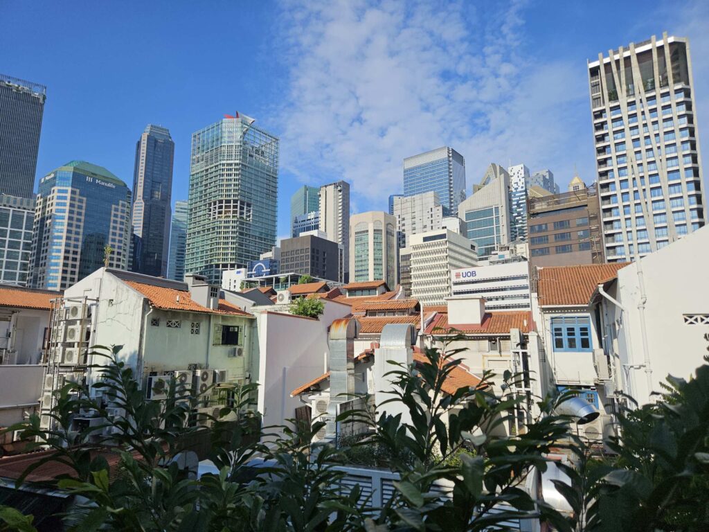 View of Singapore Colonial District