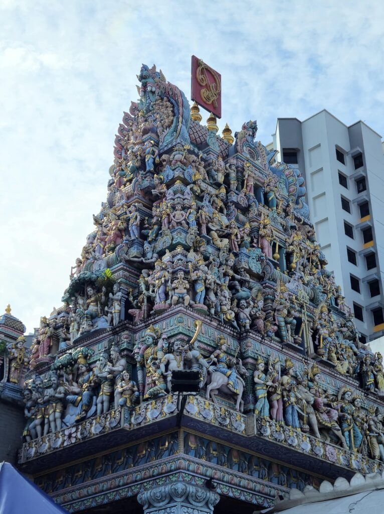 Sri Veeramakaliamman Hindu Temple in Little India, a great free attraction